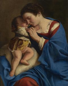 GENTILESCHI Orazio 1563-1639,The Madonna and Child,Christie's GB 2022-06-09