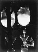 GEO BLANC 1920-1940,Laboratory scene with glass beakers,Swann Galleries US 2017-10-19