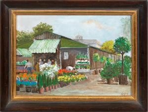 GEOFFROY DECHAUME Denis 1922,Blumenmarkt,Schloss DE 2015-05-16