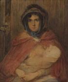 GEORGE Earl 1824-1908,Portrait of the artist's daughter Maud,Peter Wilson GB 2010-04-21