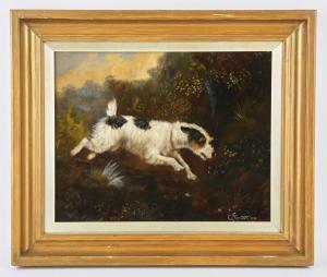 GEORGE Earl 1824-1908,terrier in a landscape,Ewbank Auctions GB 2023-03-23