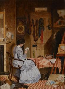 GEORGE Winchester 1814-1853,Waiting for the Artist,1859,Dreweatts GB 2017-06-06