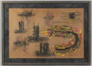 GEORGENES William 1930,abstract,Kaminski & Co. US 2020-01-26