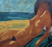 GEORGES,Female nude on a beach,Gorringes GB 2022-08-15