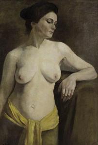GEORGES Jean Louis,Nudo femminile,1923,Meeting Art IT 2016-09-25