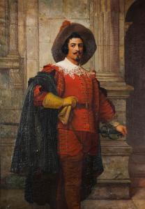 GEORGES Jean 1890,Portrait of a Cavalier,Weschler's US 2016-09-16