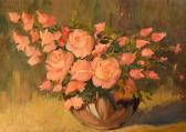 GEORGESCU Marin H 1892-1932,Vas cu roze,GoldArt RO 2015-08-03