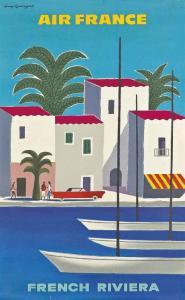 GEORGET Guy 1911-1992,AIR FRANCE, FRENCH RIVIERA,1960,Christie's GB 2014-11-13