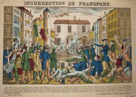 GEORGIN François 1801-1863,INSURRECTION DE FRANCFORT,Eric Caudron FR 2021-12-07