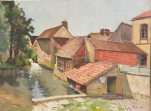 GERARD Emilien 1894-1975,L'Ouarre à Grandchamp, Yonne,1970,Rossini FR 2019-02-06