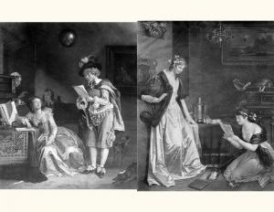 GERARD Marguerite 1761-1837,La lecture de l'Art d'aimer.,Boisgirard - Antonini FR 2008-06-03