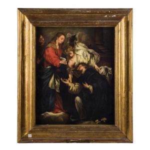GERARDI GERONIMO 1595-1648,Scena religiosa,Wannenes Art Auctions IT 2017-09-18