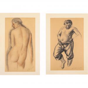 GERARDIN Roland Marie 1907-1935,DESSIN 2 WORKS,New Art Est-Ouest Auctions JP 2022-11-26