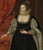 GERARDS Marcus II 1561-1635,Portrait of a lady, three-quarter-length, in a bla,Christie's 2022-07-07