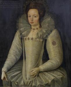GERARDS Marcus II 1561-1635,Portrait of Ellen Maurice,1597,Bonhams GB 2017-03-29