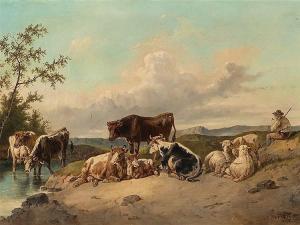 GERASCH August 1822-1908,On Pasture,Auctionata DE 2016-06-07