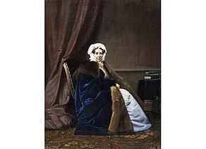 GERASIM IGNATEVICH KADUNOV 1824-1871,PORTRAIT DER ANNA PLATEN,Hampel DE 2008-12-06