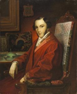 GERASIM IGNATEVICH KADUNOV 1824-1871,Portrait of Prince V.V.Kotchubey,Russian Seasons RU 2012-11-23