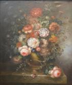 GERDREUM C,A still life study of flowers in the classical style,Andrew Smith and Son GB 2014-09-09