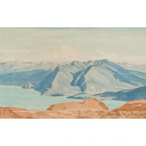 GERE Charles March 1869-1957,WELSH MOUNTAINS,Lyon & Turnbull GB 2023-01-25