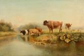 GERHARD Georg 1830-1902,Cattle watering,Bonhams GB 2009-03-10