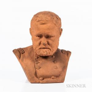 GERHARDT Karl 1853-1940,Bust of Ulysses S. Grant,1885,Skinner US 2020-04-06