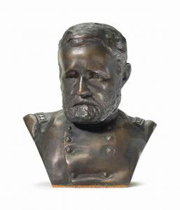 GERHARDT Karl 1853-1940,Portrait Bust of General Grant,1885,Christie's GB 2017-01-19