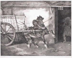 GERICAULT Theodore 1791-1824,Le cheval du plâtrier,Blanchet FR 2010-10-11