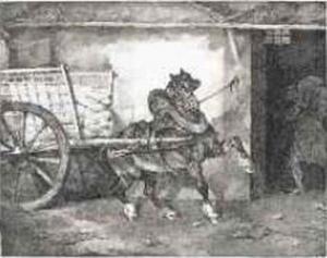 GERICAULT Theodore 1791-1824,Le cheval du platrier,Blanchet FR 2011-04-13