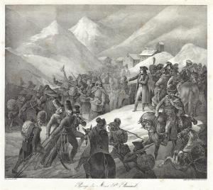 GERICAULT Theodore 1791-1824,Passage du Mont Saint-Bernard,1822,Swann Galleries US 2024-04-18