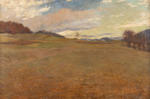 GERLACH Georg 1874-1962,WEITE HERBSTLANDSCHAFT,1906,Hargesheimer Kunstauktionen DE 2021-09-10