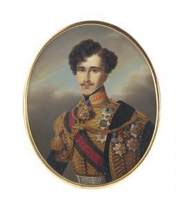 GERMAN SCHOOL,Charles II, Duke of Brunswick (1804-1873), in mili,1830,Christie's GB 2013-11-26