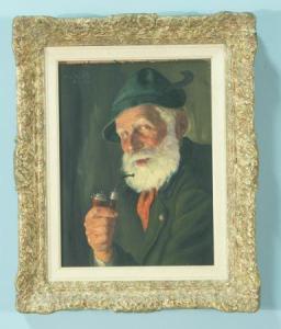 GERMAN SCHOOL,MAN SMOKING PIPE,Lewis & Maese US 2013-03-20