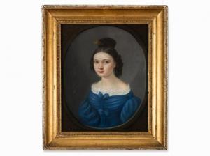 GERMAN SCHOOL,Portrait of a Young Lady,c.1830,Auctionata DE 2015-09-23