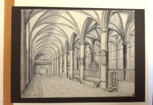 GERMAN SCHOOL,The side aisle of a church,17th,Bellmans Fine Art Auctioneers GB 2017-07-29