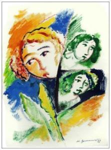GERMANA Mimmo 1944-1992,Senza titolo,1989,Saletta d'arte Viviani IT 2017-02-11