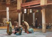 GEROME Jean Leon 1824-1904,PRAYERS IN THE MOSQUE,Sotheby's GB 2019-10-22