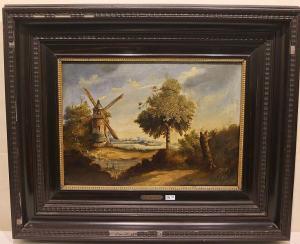 GERRITS DECKER Cornelis 1640-1709,Paysage lacustre au moulin,VanDerKindere BE 2022-12-20