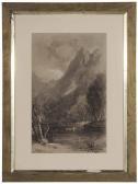 GERRY Samuel Lancaster 1813-1891,Figure in a Boat on a lake,Brunk Auctions US 2017-03-24