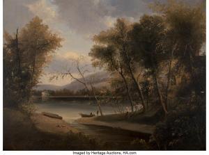 GERRY Samuel Lancaster 1813-1891,Jamaica Pond,Heritage US 2023-02-09