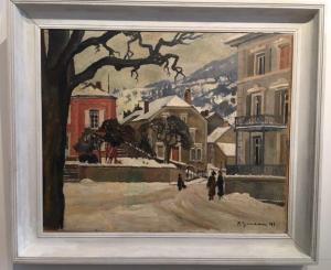 GERSON Roger 1913-1966,Paysage neigeux,1941,Binoche et Giquello FR 2016-07-01