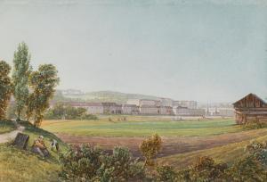 GERSTMEYER Josef 1801-1870,VIEW OF SCHÖNBRUNN AND THE GLORIETTE,im Kinsky Auktionshaus AT 2022-12-06