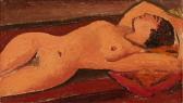 GERTLER Mark 1891-1939,Reclining Nude,1938,Sotheby's GB 2023-10-04