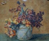 GERTRUDE SMITH LILLIAN,A Vase of Wall Flowers,David Lay GB 2014-04-03