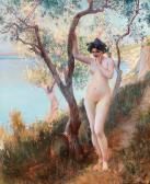 GERVAIS Paul Jean 1859-1936,Female nude on a summer shore,Palais Dorotheum AT 2019-04-29