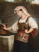 GERVASONI Federica Giulia 1838-1915,Young Italian Girl at the Well,Palais Dorotheum AT 2014-06-16