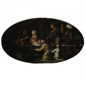 GESELSCHAP Friedrich 1835-1898,Nativity Scene,Clars Auction Gallery US 2023-04-14