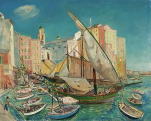 GESINUS VISSER Bob 1898-1978,Port de Venise,Mercier & Cie FR 2012-12-15