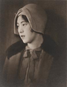gesshu Ogawa 1891-1967,WOMAN IN WESTERN HAT,c.1935,Sotheby's GB 2017-05-19