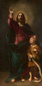 GESSI Giovanni Francesco,Christ with a Child. According to Matthew, chapter,1620,Van Ham 2023-05-15